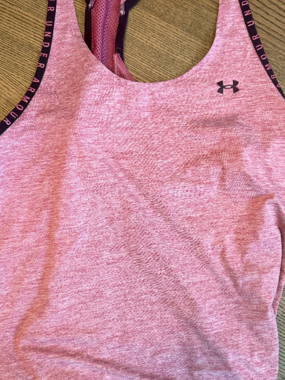 Under Armour Tech Tank Top – Women’s Small – Pink Heather
